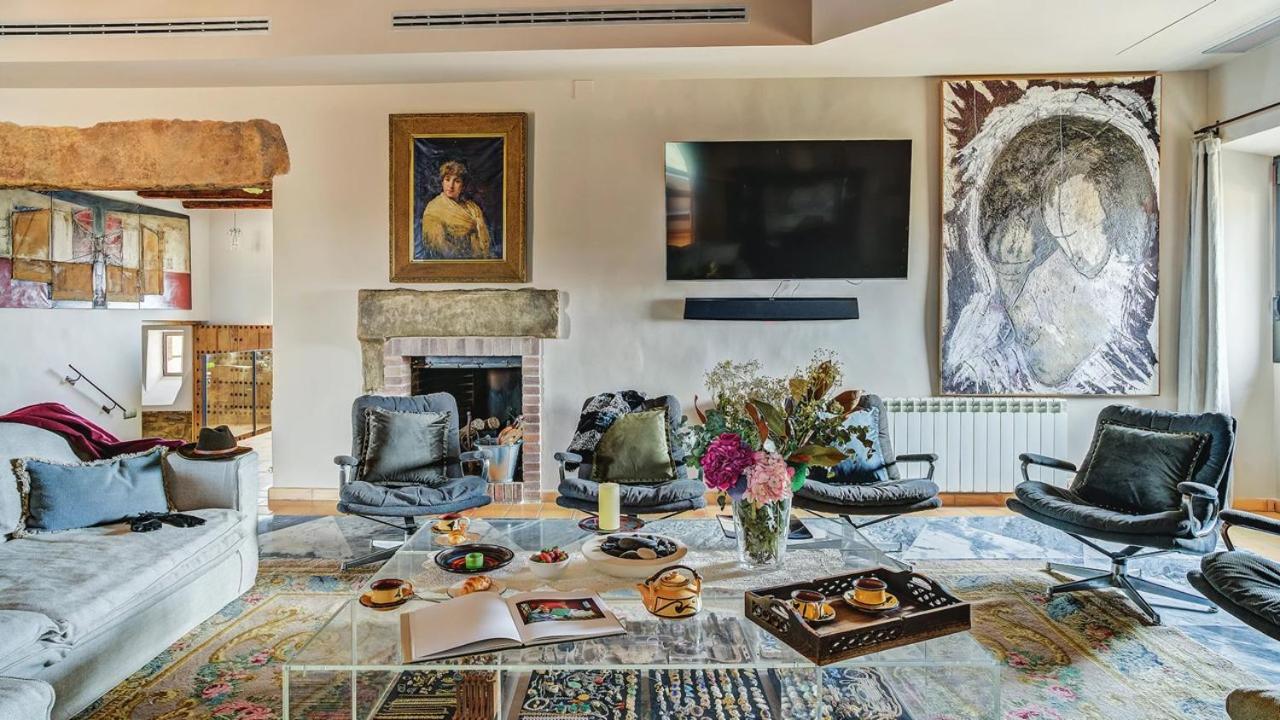 Masia De Queralt Luxury Casa Rural Spa Y Vistas Concabella المظهر الخارجي الصورة